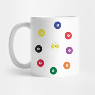 Snooker Balls Mug